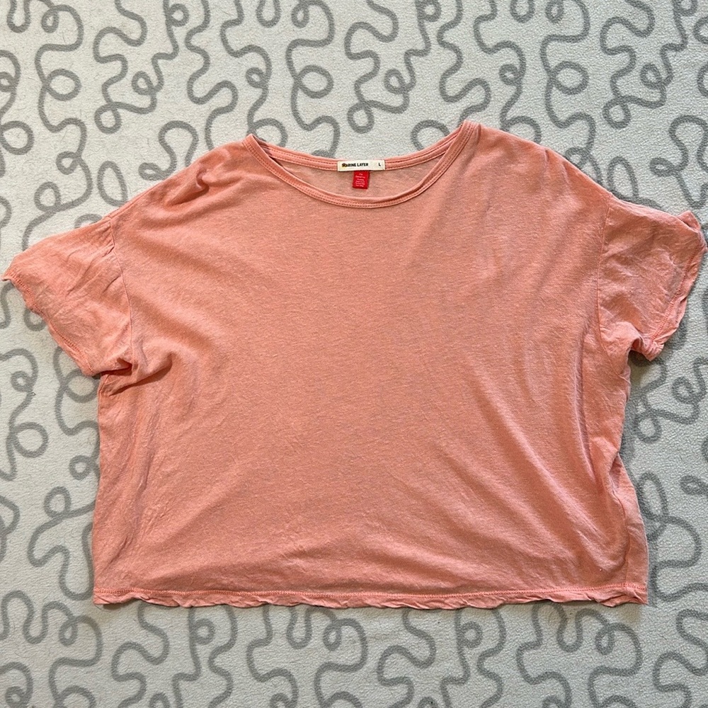 Marine Layer Hemp Cotton Short Sleeve Tee